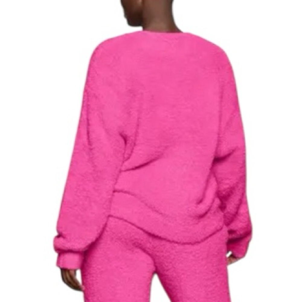 Skims Cozy Knit XXS/XS Sweater in Pink - Picture 3 of 8